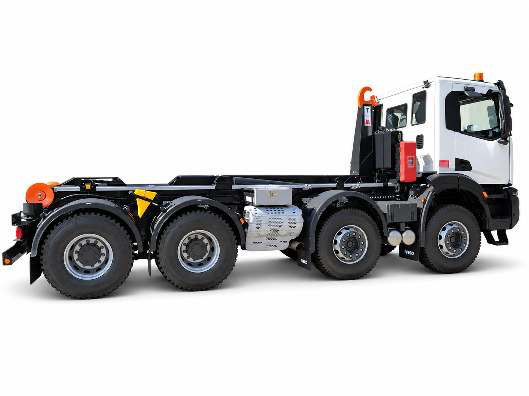 Progetto 07: T-Way 8×4 — Impianto scarrabile TAM T40-5400