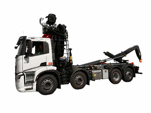 Progetto 10: X-Way 6×2 — TAM T26 · gru Marchesi M10Z · benna Pozzi RTG250A
